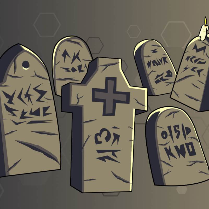 SPOOKY HALLOWEEN TOMBSTONES